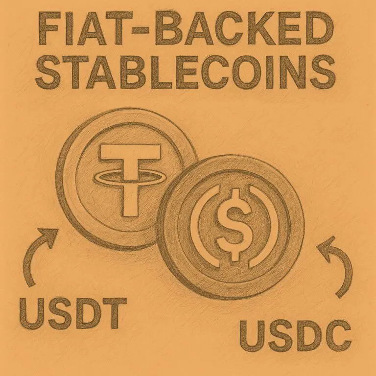 Fiat backed stablecoins