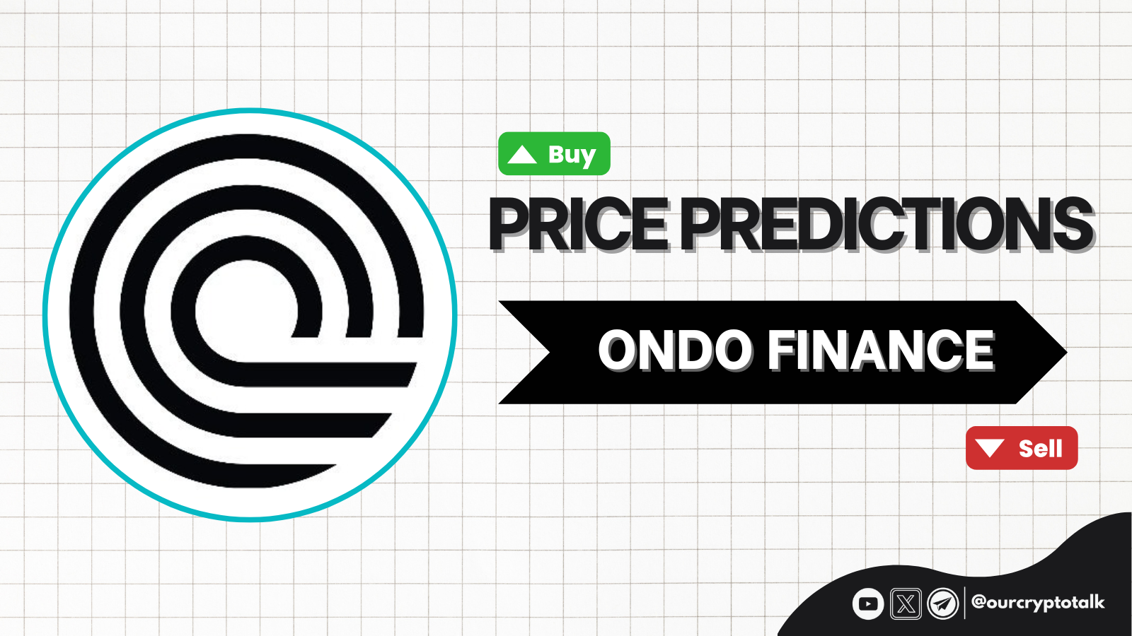 Our Crypto Talk | Ondo Finance ($ONDO) Price Prediction | 2025, 2026