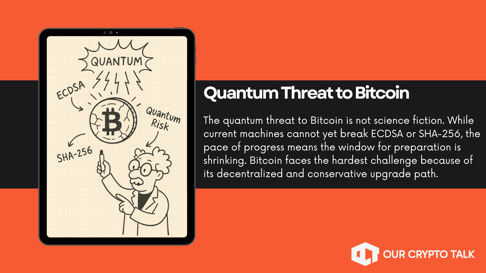 Our Crypto Talk | Quantum Threat to Bitcoin: Impacts and Resistant Altcoins