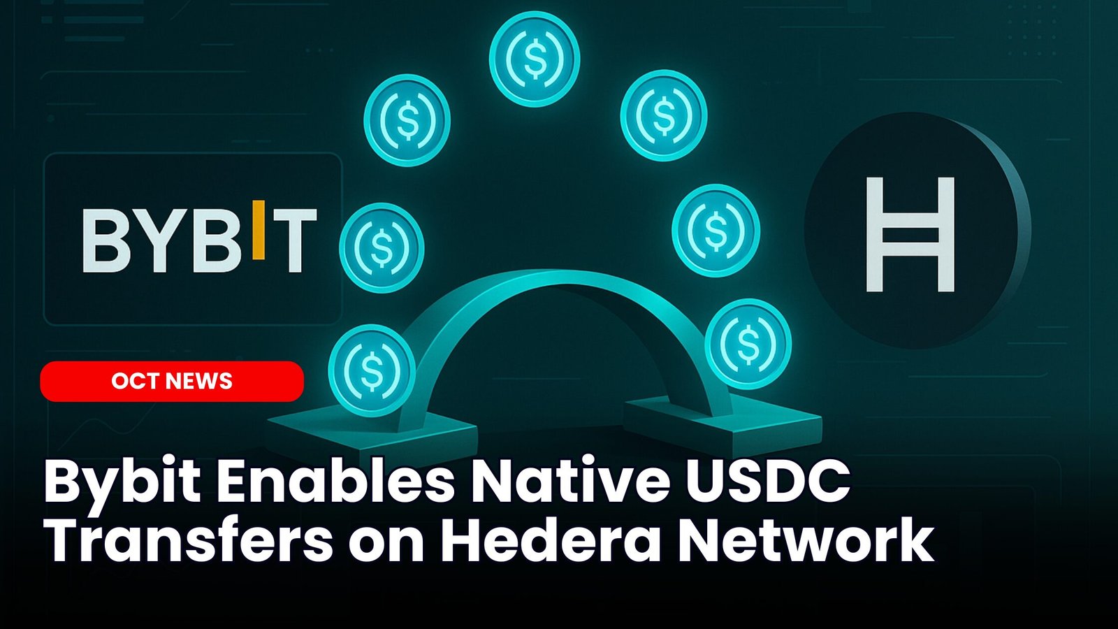 Our Crypto Talk | Bybit Enables Native USDC Transfers on Hedera Network