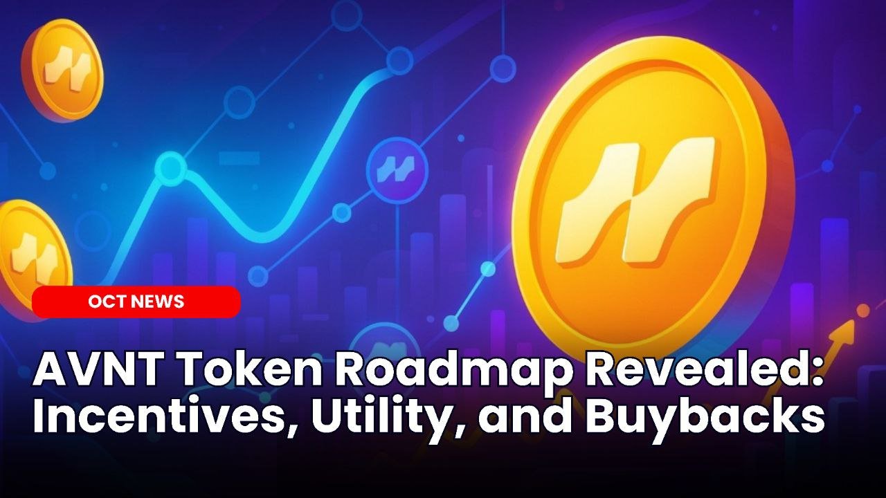 Our Crypto Talk | AVNT Token Roadmap Revealed: Incentives, Utility, and  Buybacks