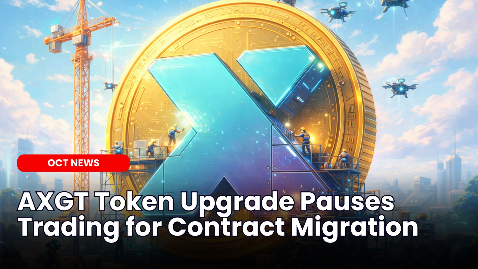 Our Crypto Talk | AXGT Token Upgrade Pauses Trading for Contract Migration