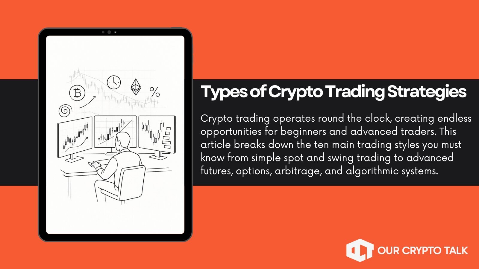 10 Types of Crypto Trading Strategies : From Beginner to Pro-Level |  ourcryptotalk.com