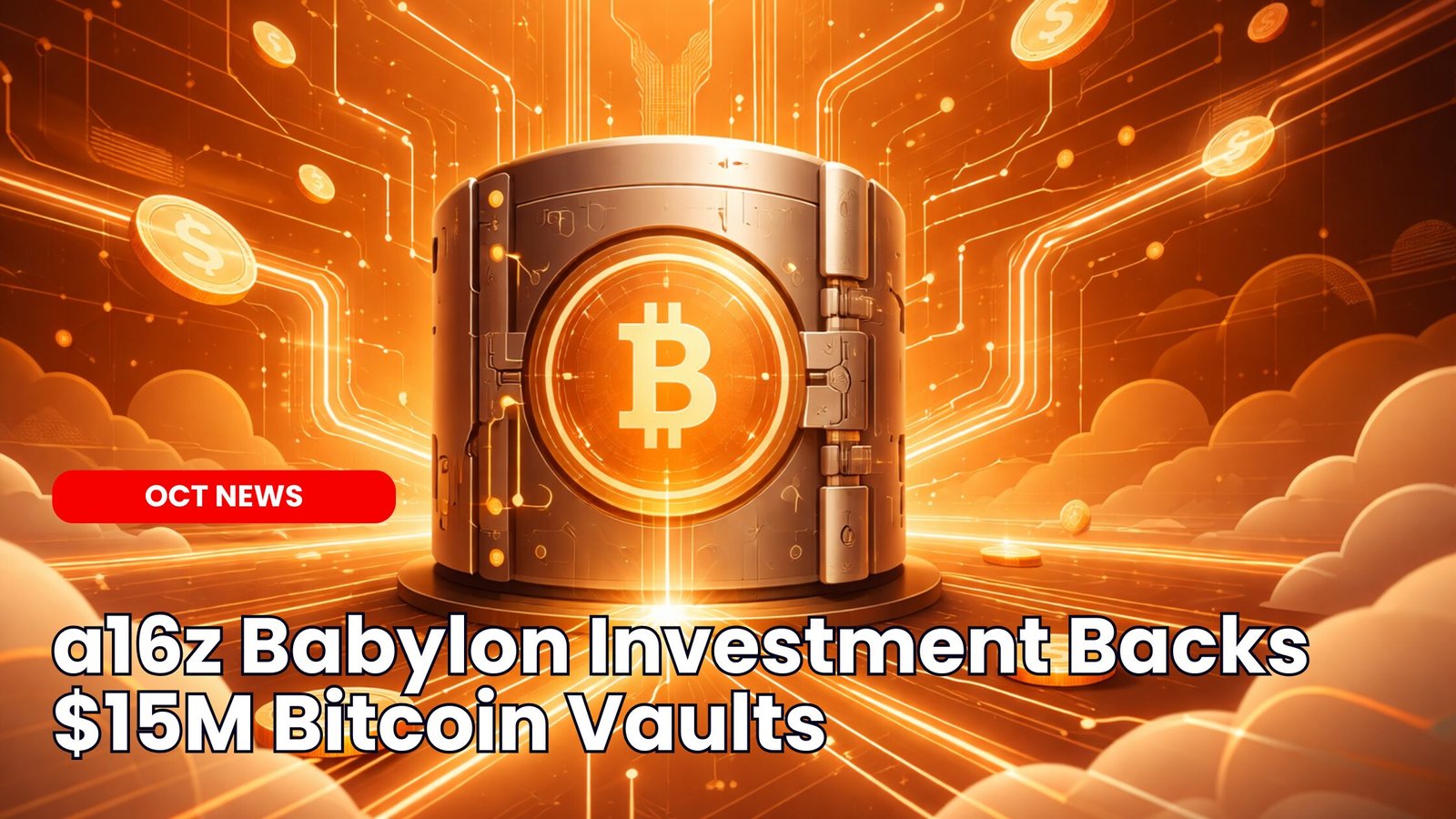 Our Crypto Talk | a16z Babylon Investment Backs $15M Bitcoin Vaults