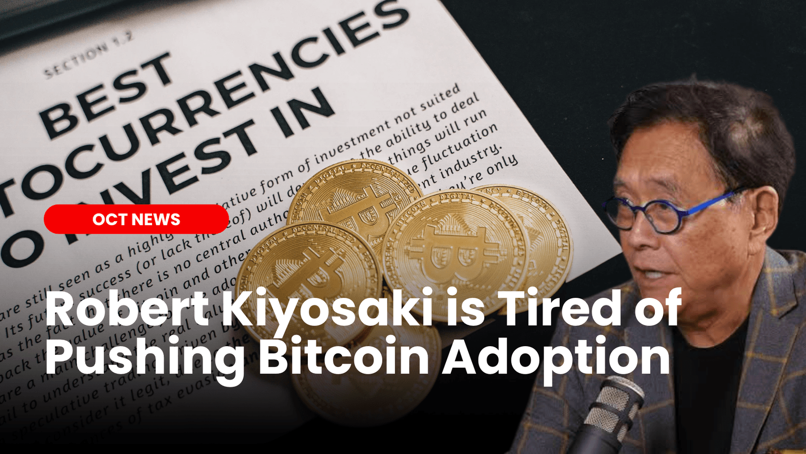 Robert Kiyosaki is Tired of Pushing Bitcoin Adoption image