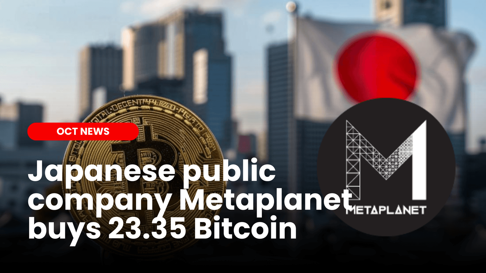 Japanese company Metaplanet buys 23.35 additional Bitcoin image