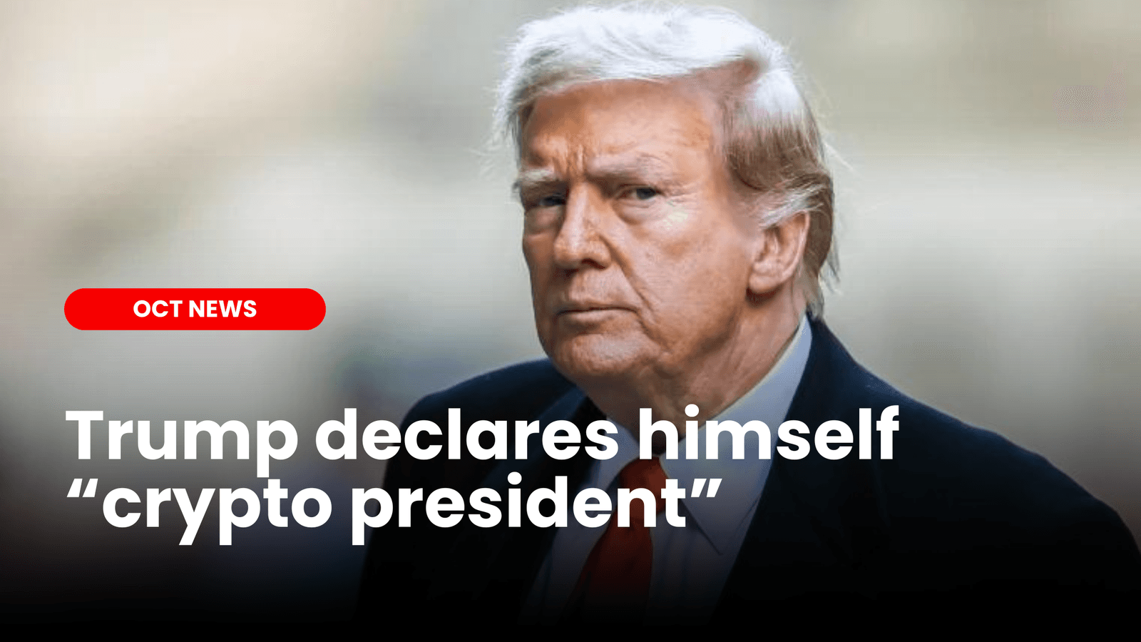 Trump calls himself “Crypto President” image