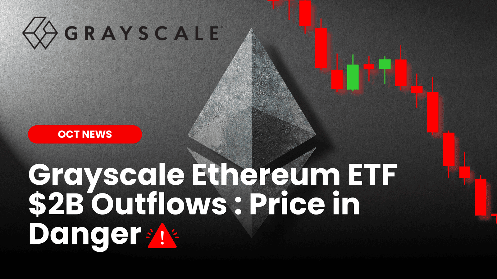 Grayscale Ethereum ETF $2B Outflows : Price in Danger