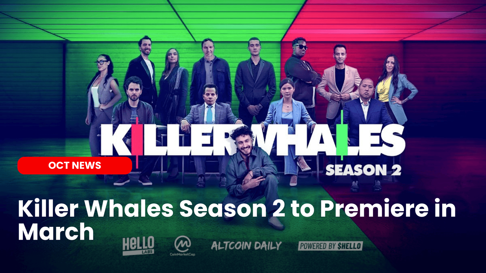 Killer Whales Season 2 to Premiere in March
