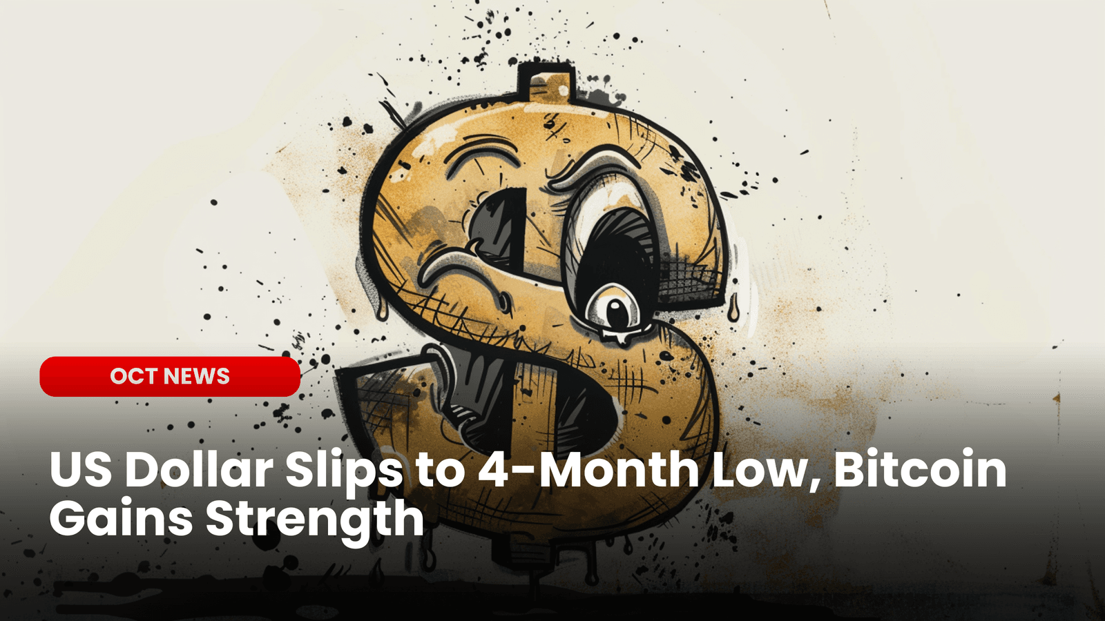 US Dollar Slips to 4-Month Low, Bitcoin Gains Strength image