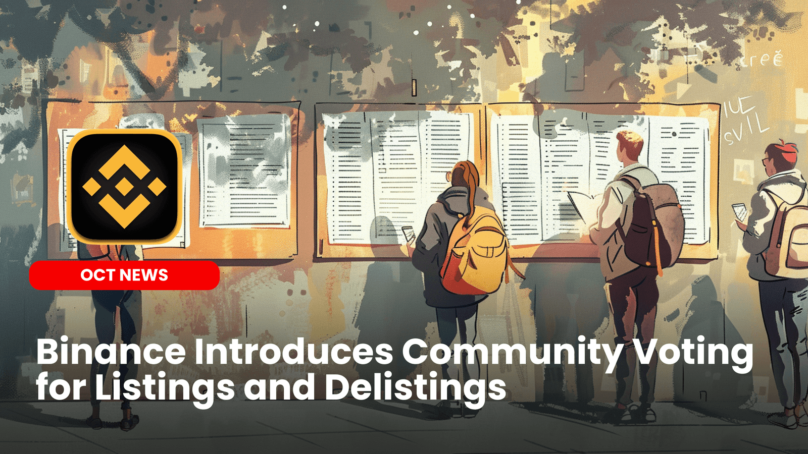 Binance Introduces Community Voting for Listings and Delistings image