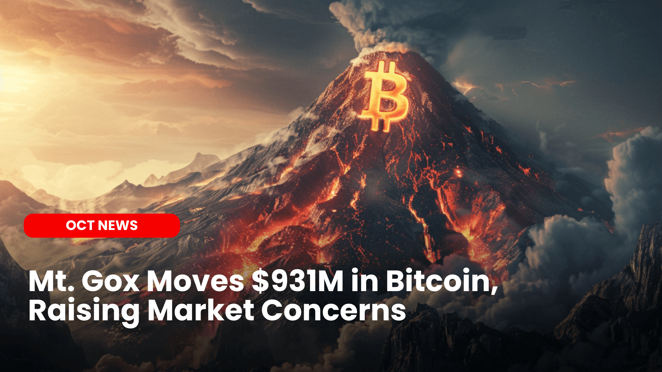 Mt. Gox Moves $931M in Bitcoin, Raising Market Concerns