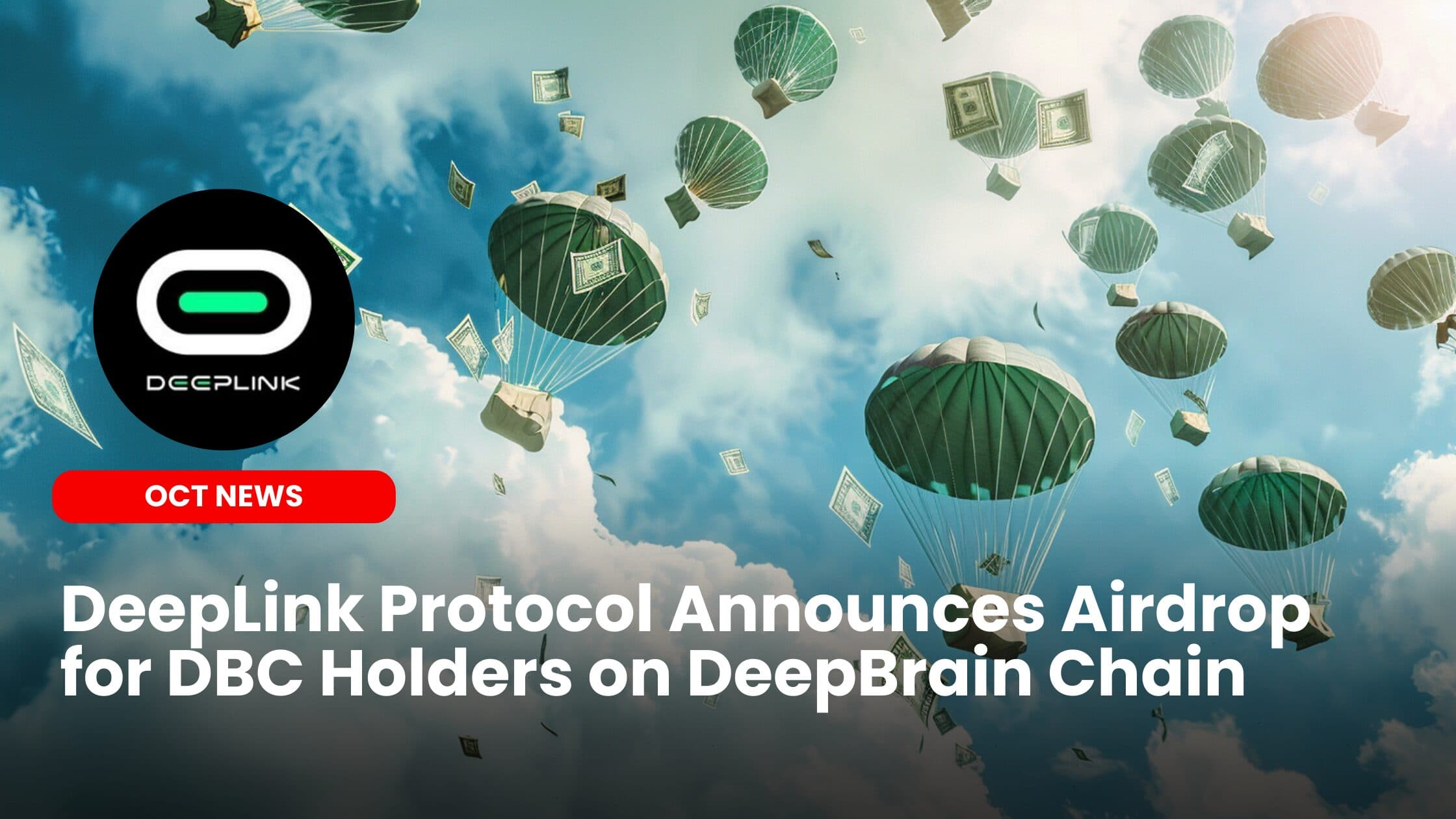 DeepLink Protocol Announces Airdrop for DBC Holders on DeepBrain Chain image