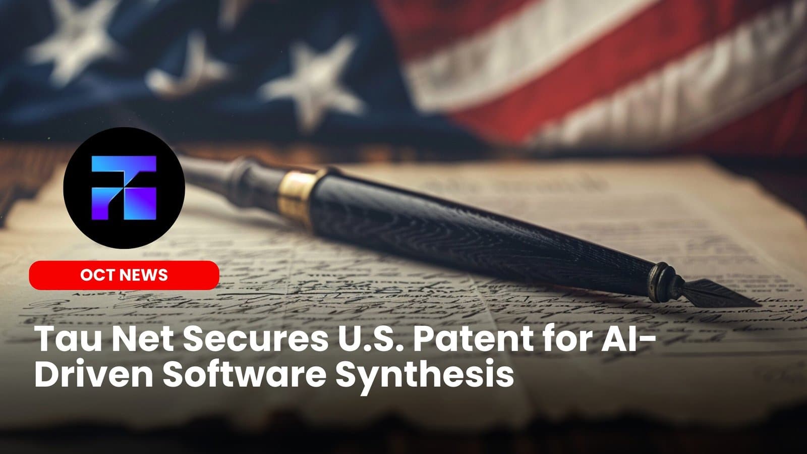 Tau Net Secures U.S. Patent for AI-Driven Software Synthesis image