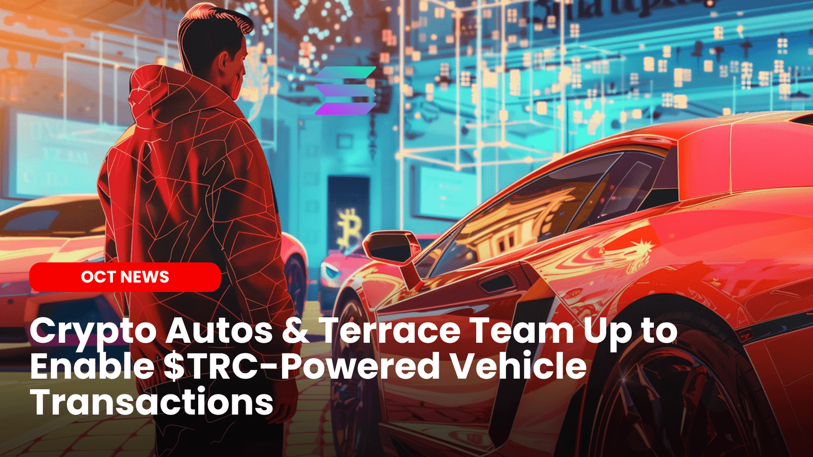Crypto Autos &amp; Terrace Team Up to Enable $TRC Transactions image