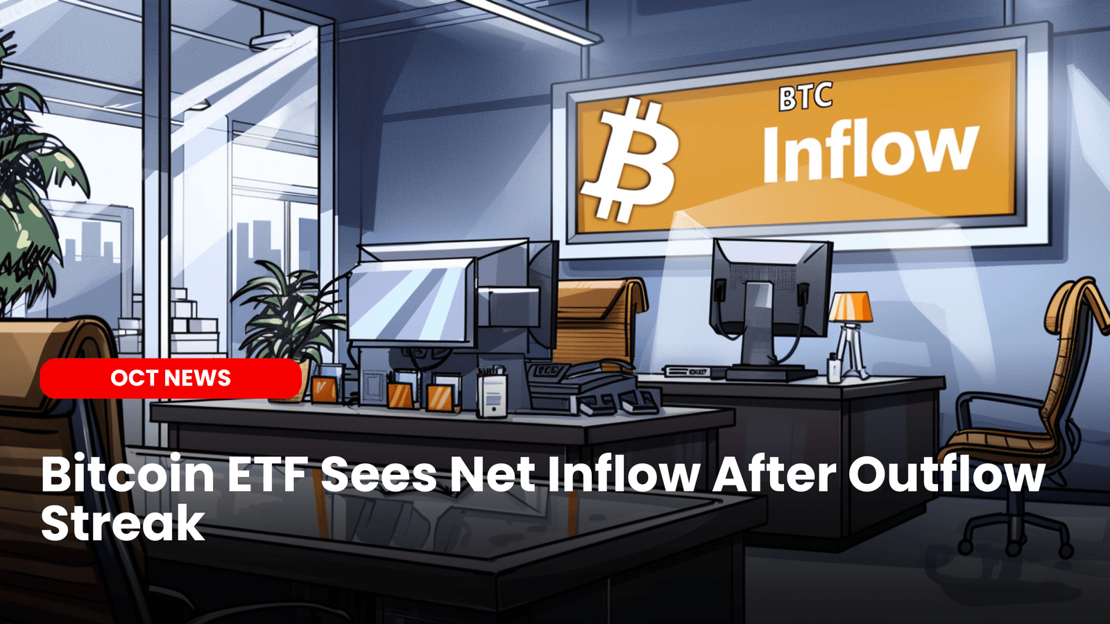 Bitcoin ETF Sees Net Inflow After Outflow Streak image
