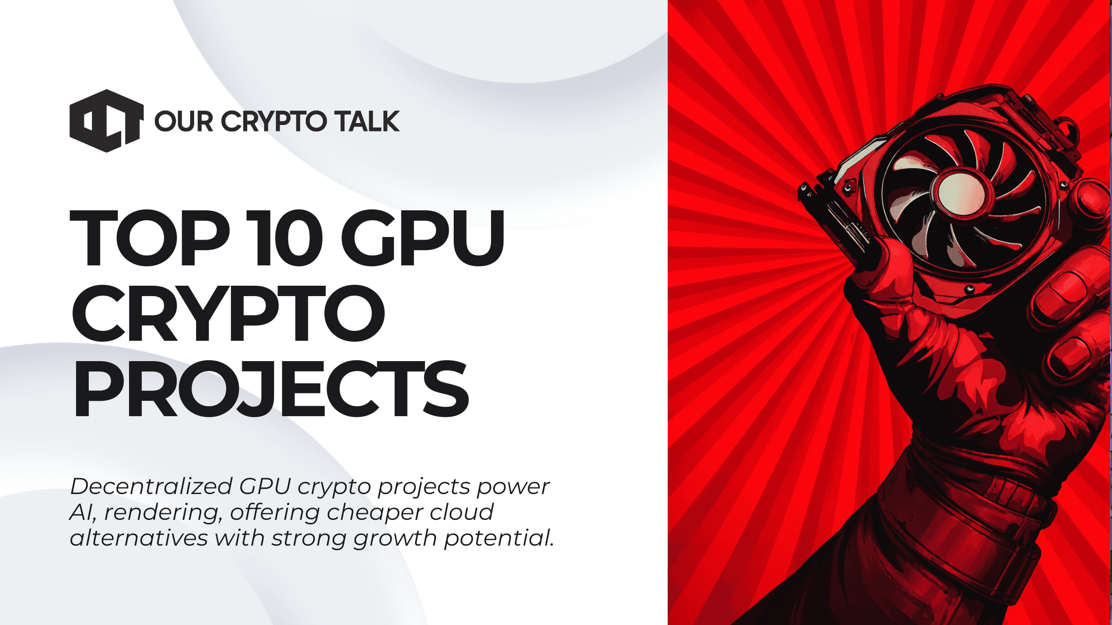 Top 10 GPU Crypto Projects in 2025: AI, Rendering, and DePIN image