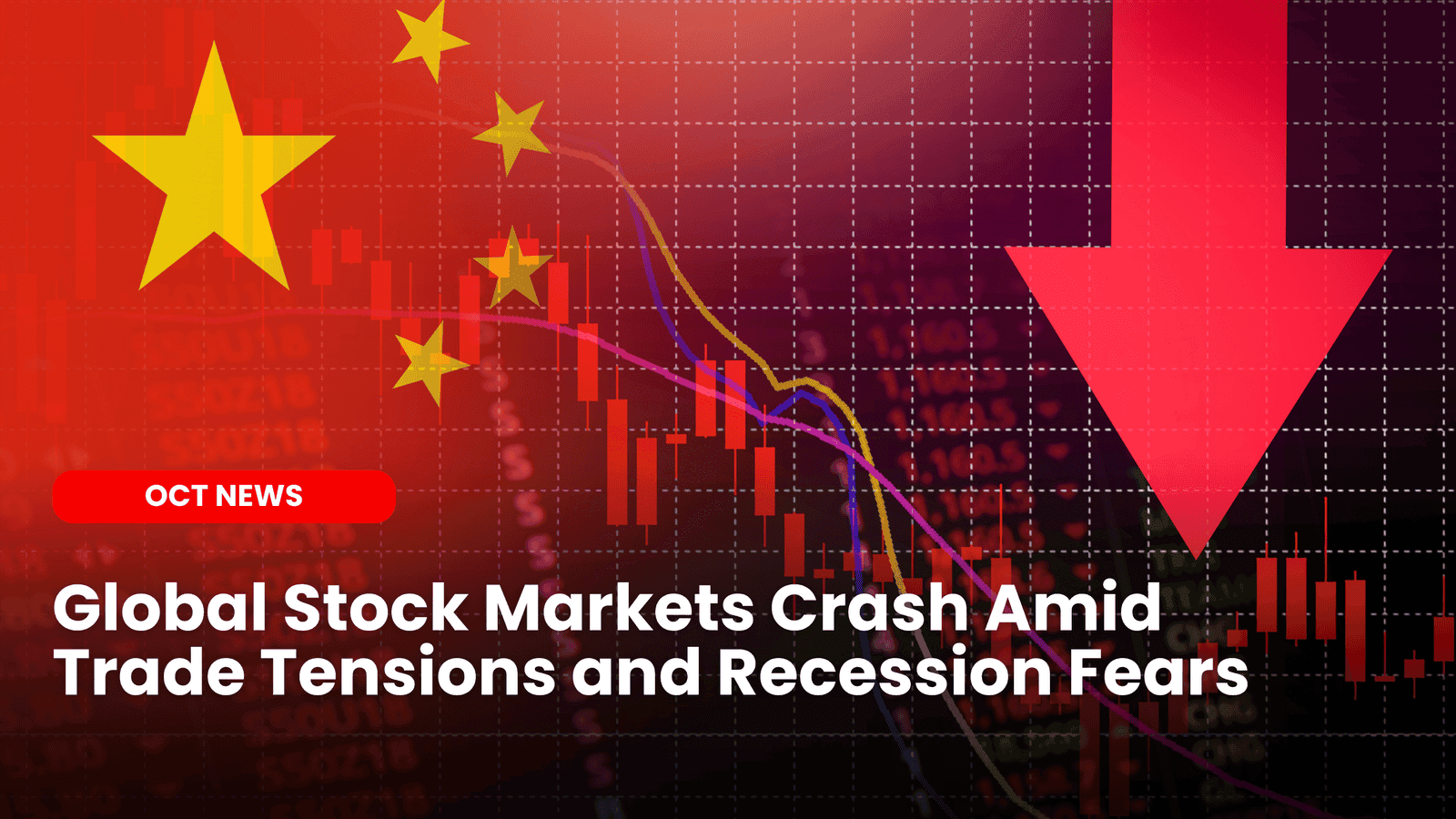 Global Stock Markets Crash Amid Trade Tensions and Recession Fears image