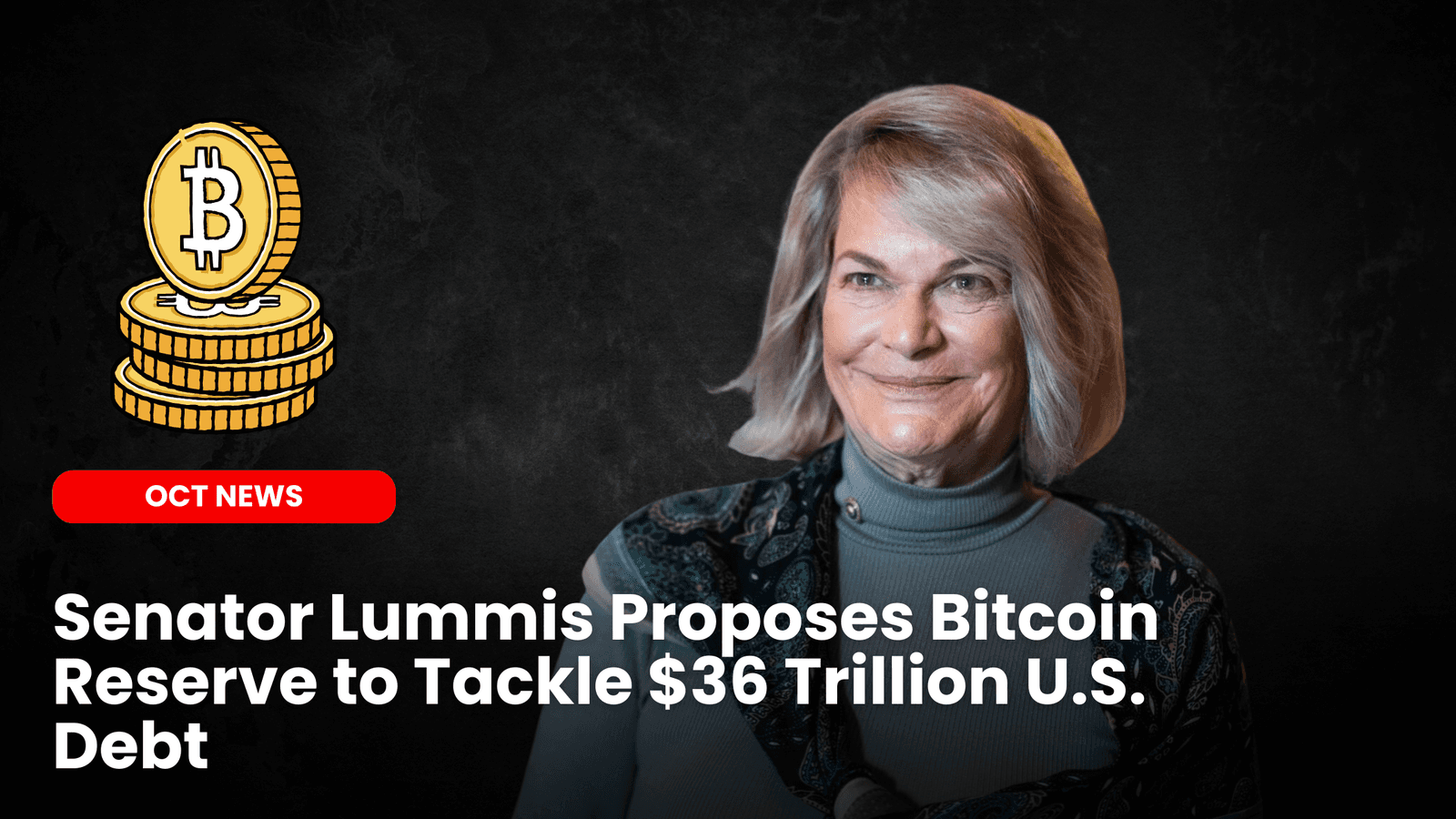 Senator Lummis Proposes Bitcoin Reserve to Tackle $36 Trillion U.S. Debt image