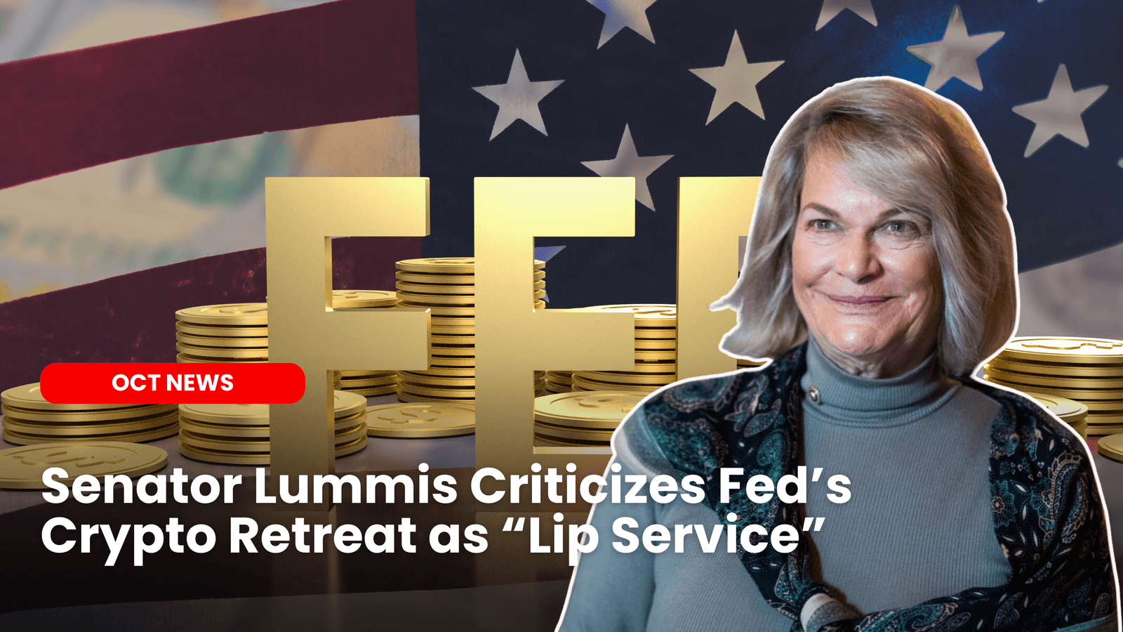 Senator Lummis Criticizes Fed’s Crypto Retreat as “Lip Service” image