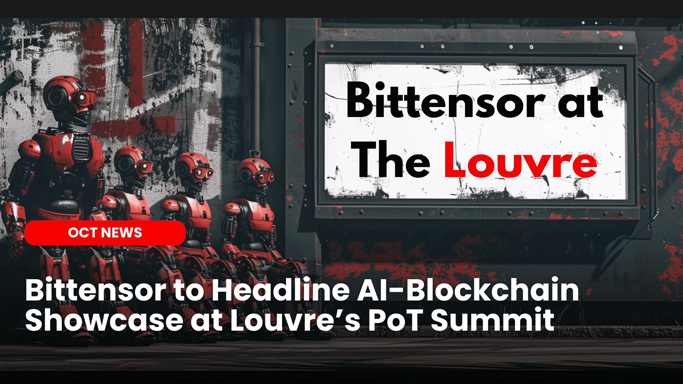 Bittensor to Headline AI Showcase at Louvre’s PoT Summit image