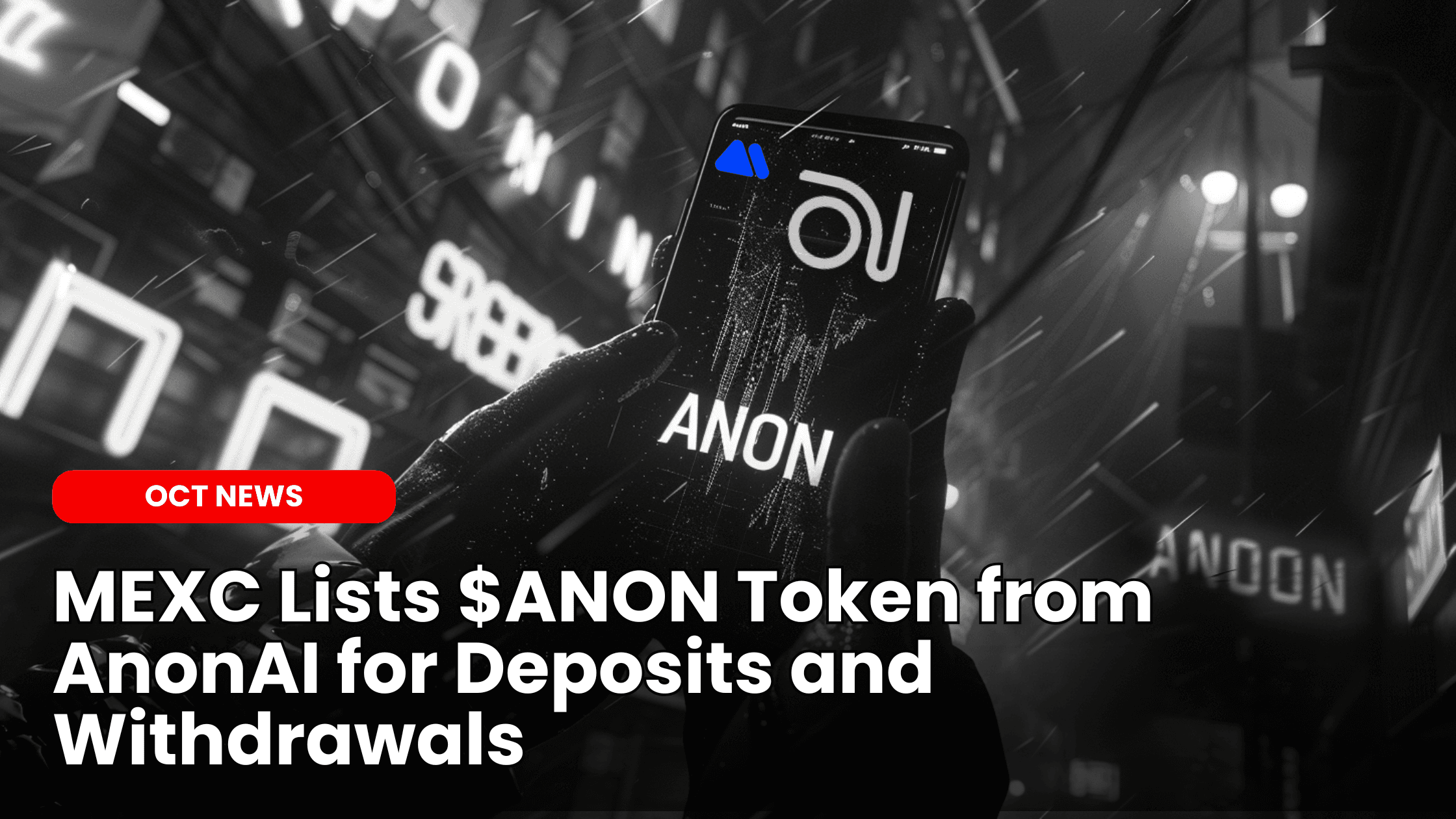 MEXC Lists ANON Token for Deposits and Withdrawals image