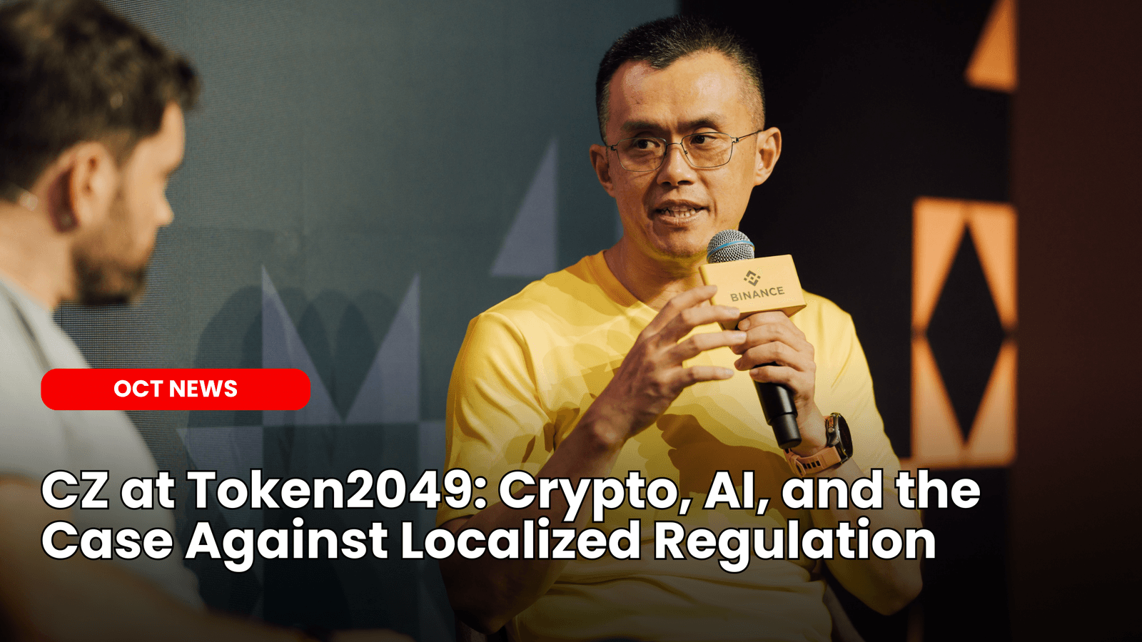CZ at Token2049: Crypto, AI, and the Case Against Localized Regulation image