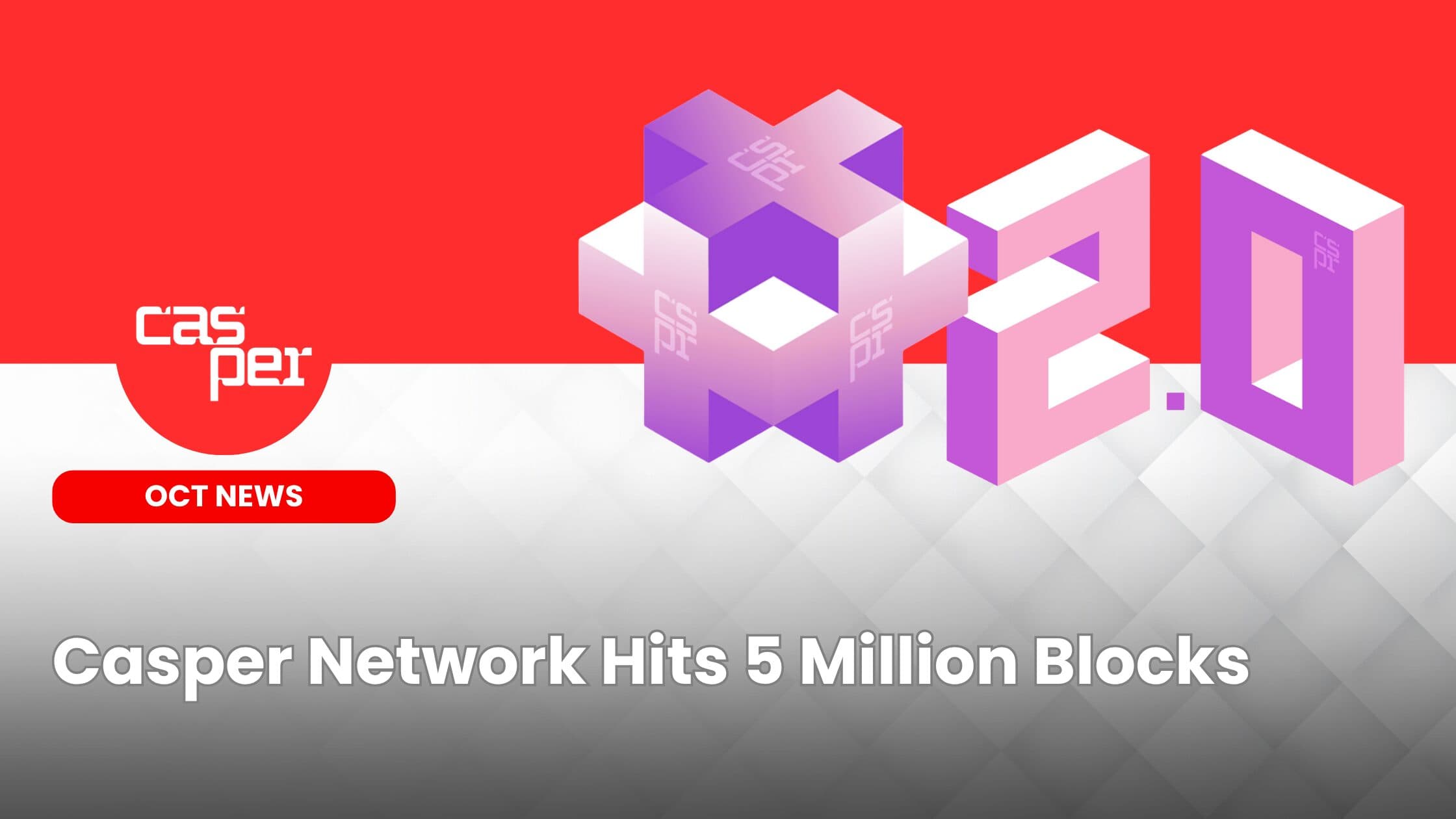Casper Network ( $CSPR ) Hits 5 Million Blocks image