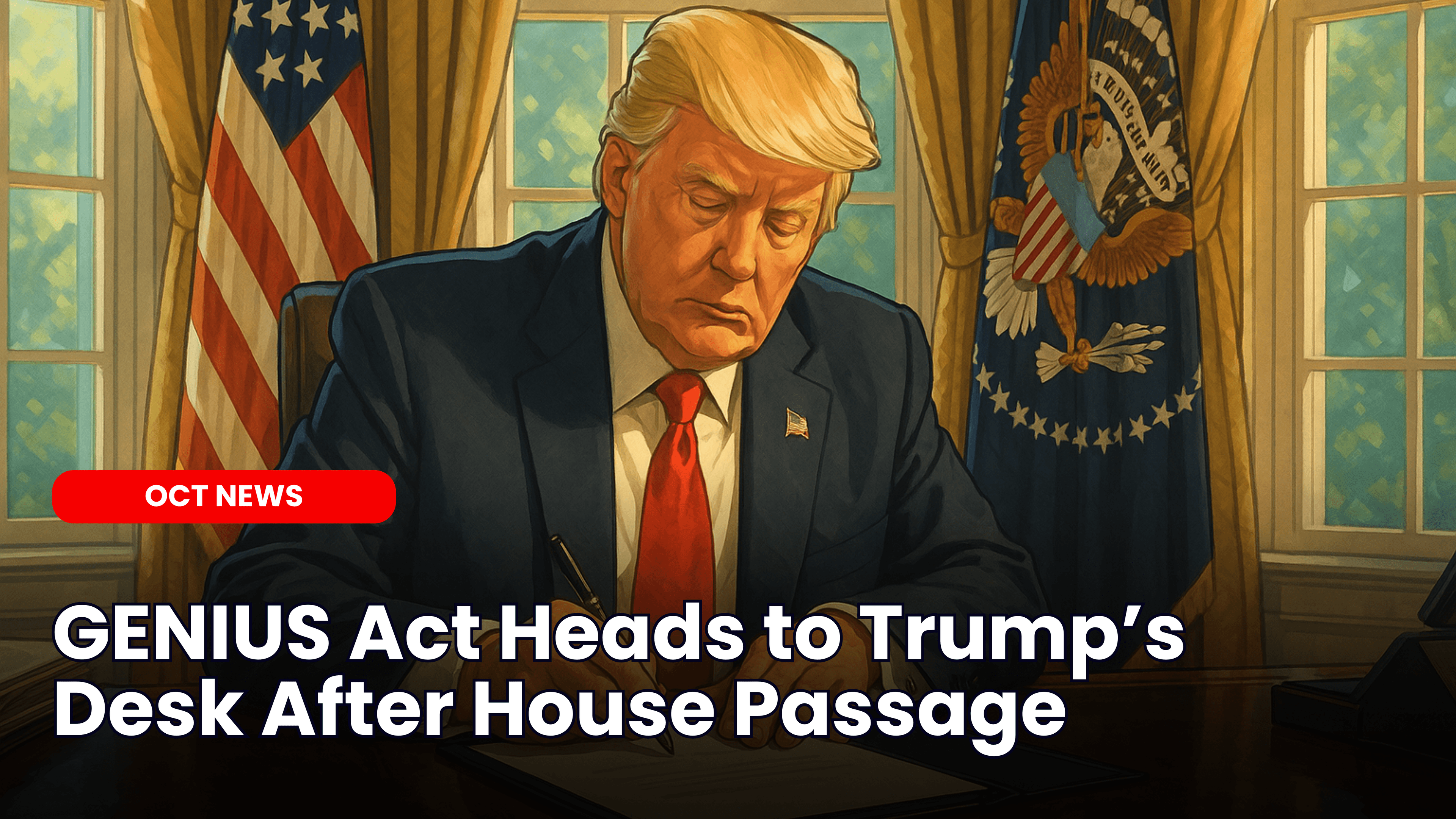 GENIUS Act Heads to Trump’s Desk After House Passage