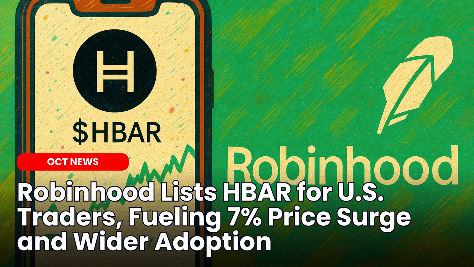 Robinhood Lists HBAR for U.S. Traders, Fueling 7% Price Surge and Wider Adoption image