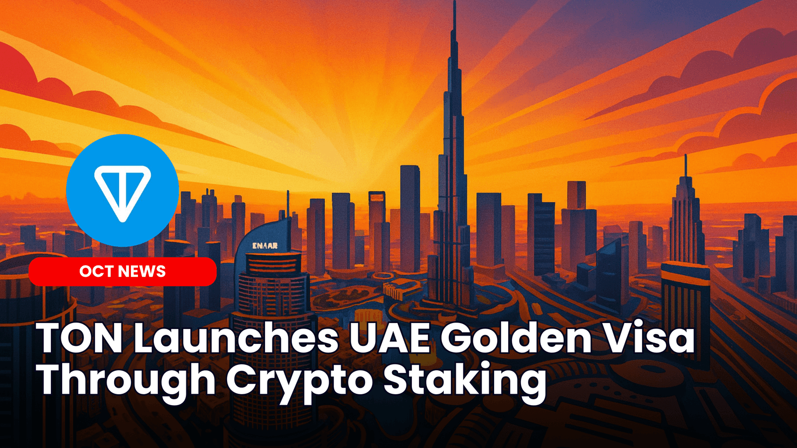 TON Launches UAE Golden Visa Through Crypto Staking image