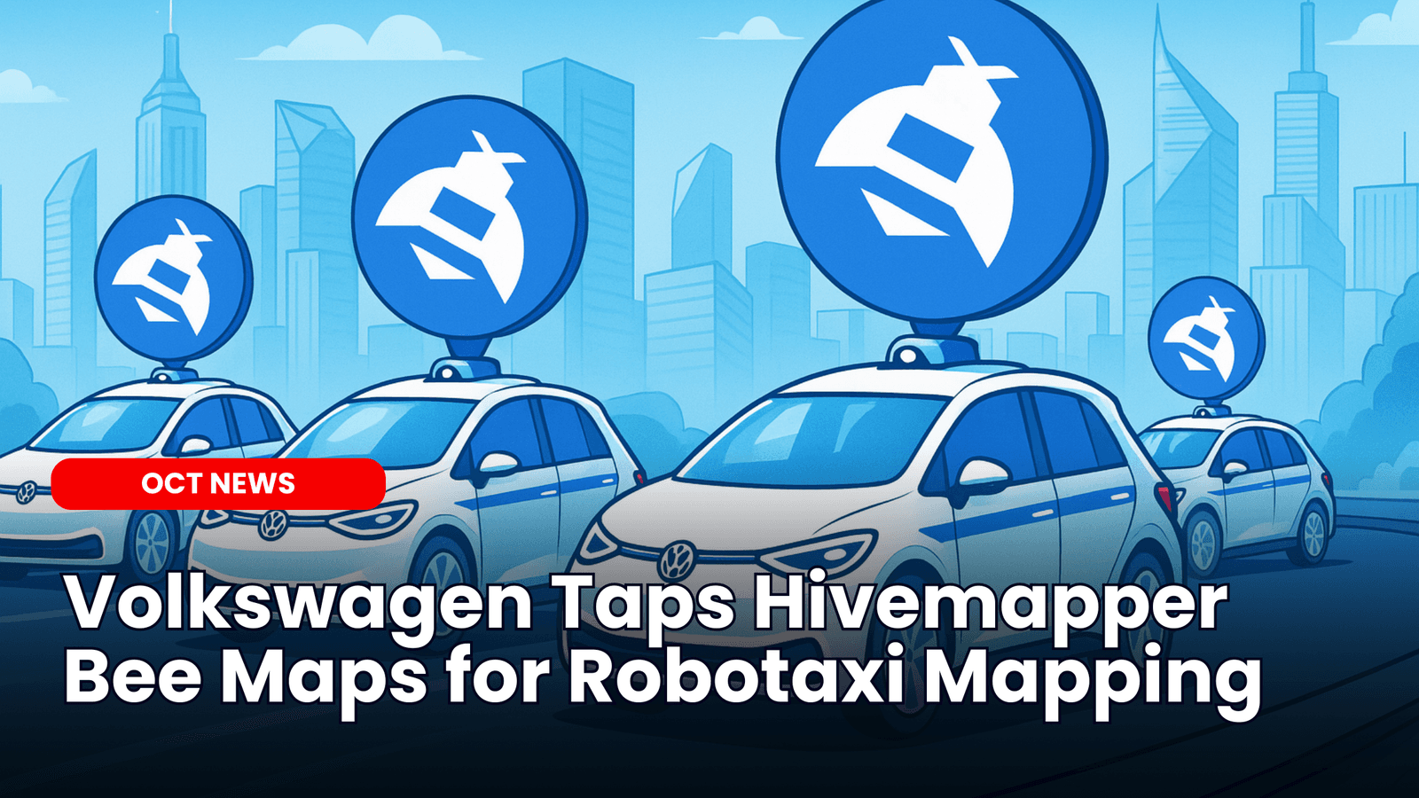Volkswagen Taps Hivemapper Bee Maps for Robotaxi Mapping image