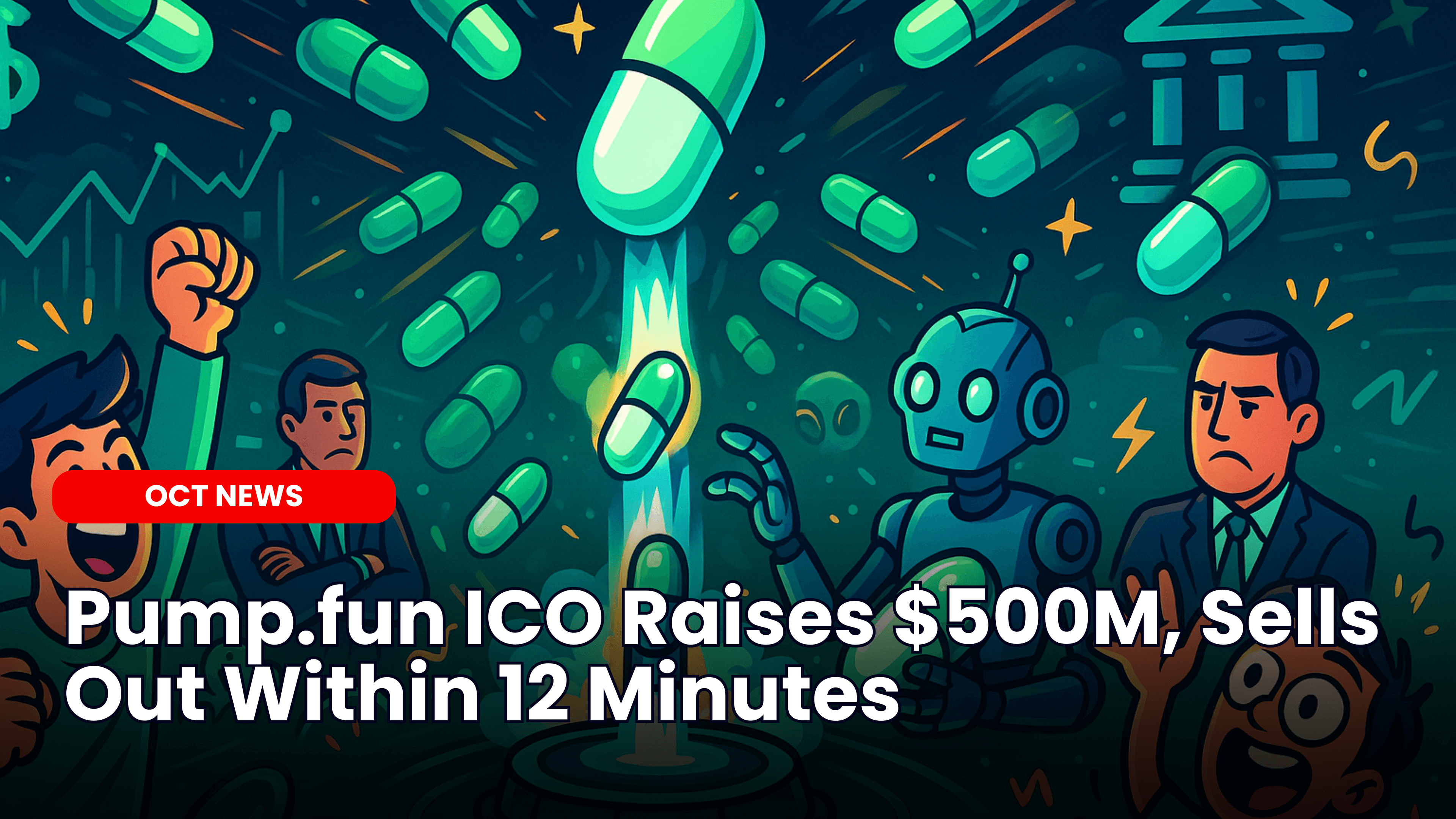 Pump.fun ICO Raises $500M, Sells Out Within 12 Minutes
