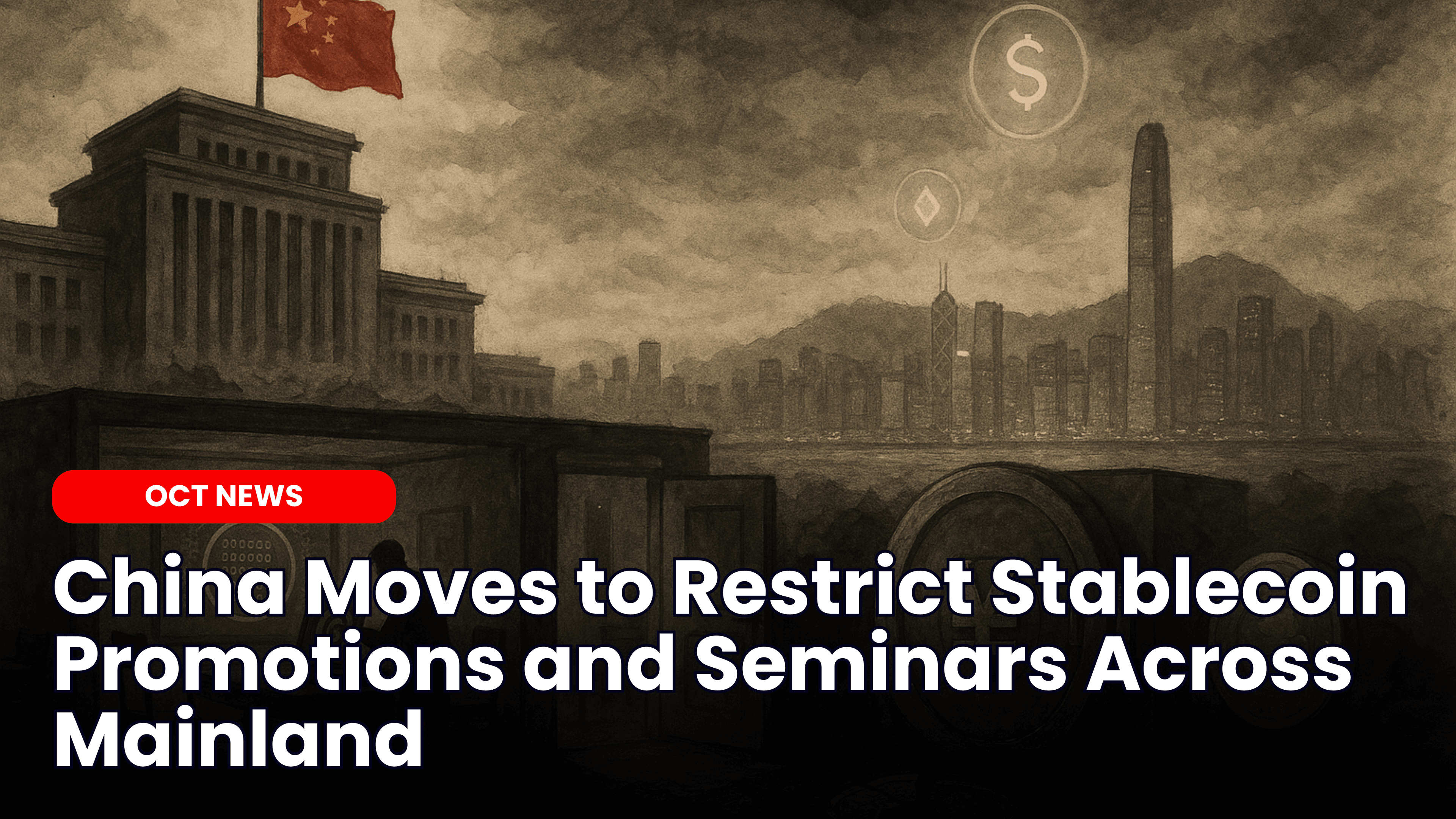 China Moves to Restrict Stablecoin Promotions and Seminars Across Mainland