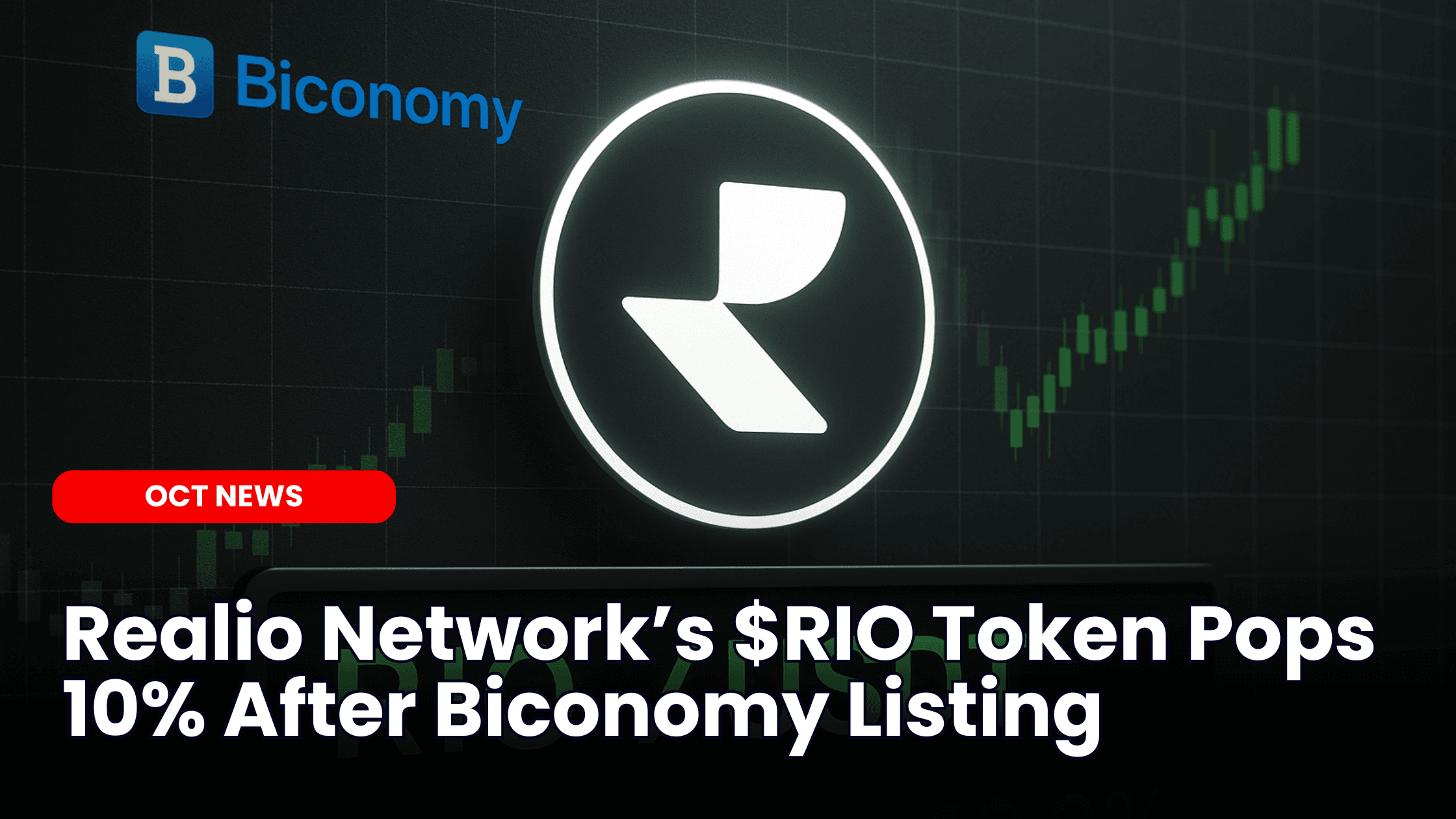 Realio Network’s $RIO Token Pops 10% After Biconomy Listing