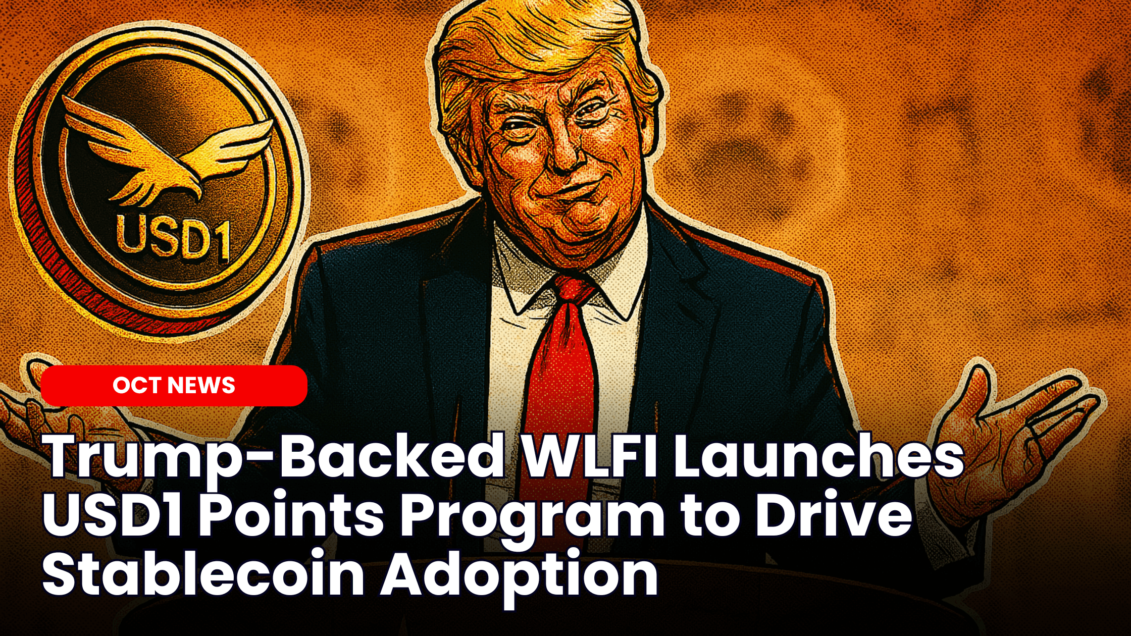 Trump-Backed WLFI Launches USD1 Points Program to Drive Stablecoin Adoption