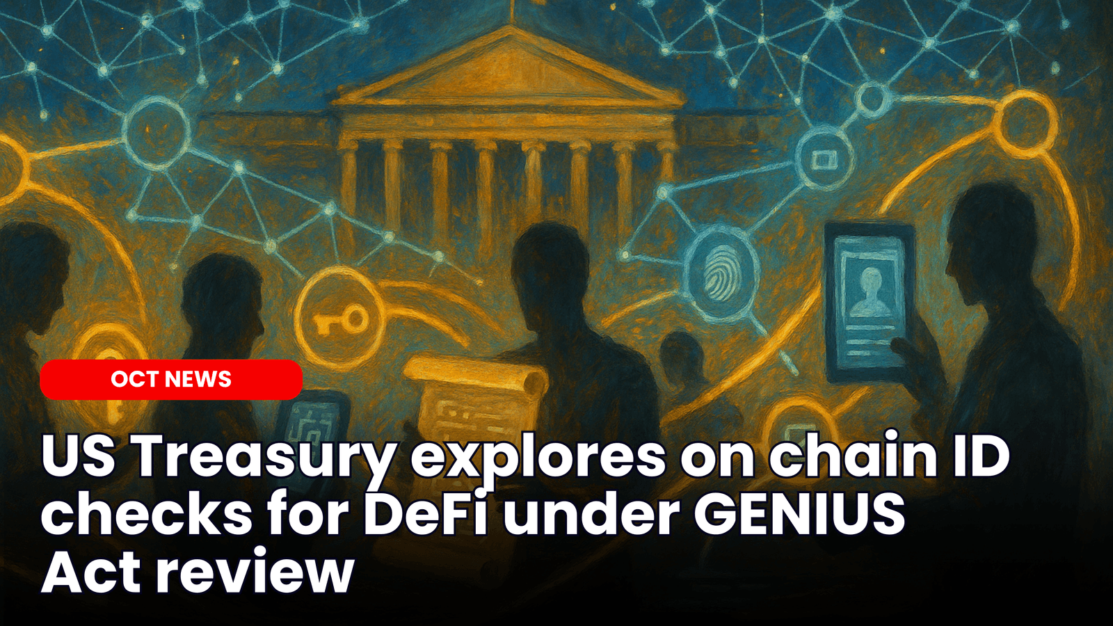 US Treasury explores on chain ID checks for DeFi under GENIUS Act review image