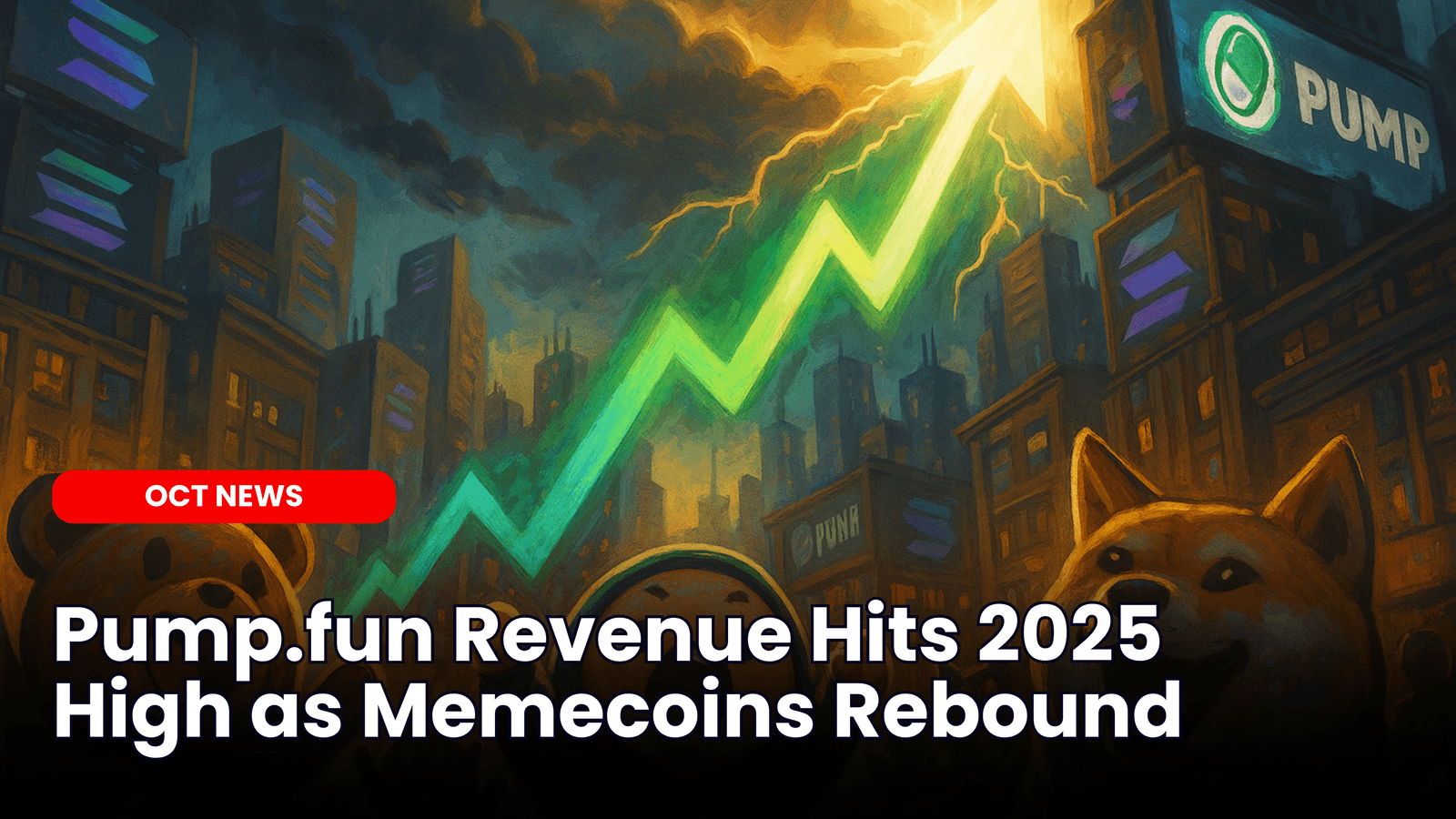 Pump.fun Revenue Hits 2025 High as Memecoins Rebound image