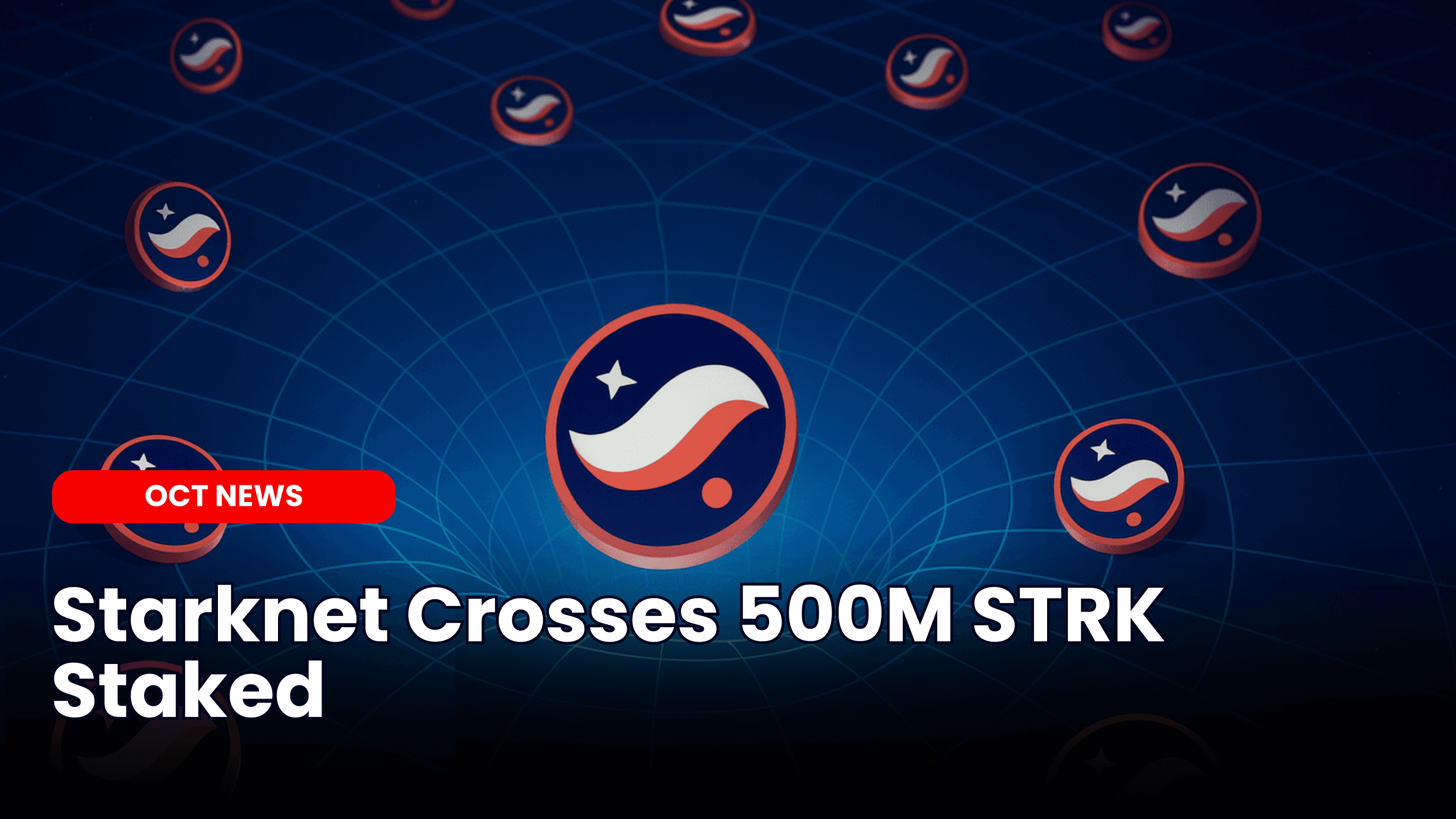 Starknet Crosses 500M STRK Staked image