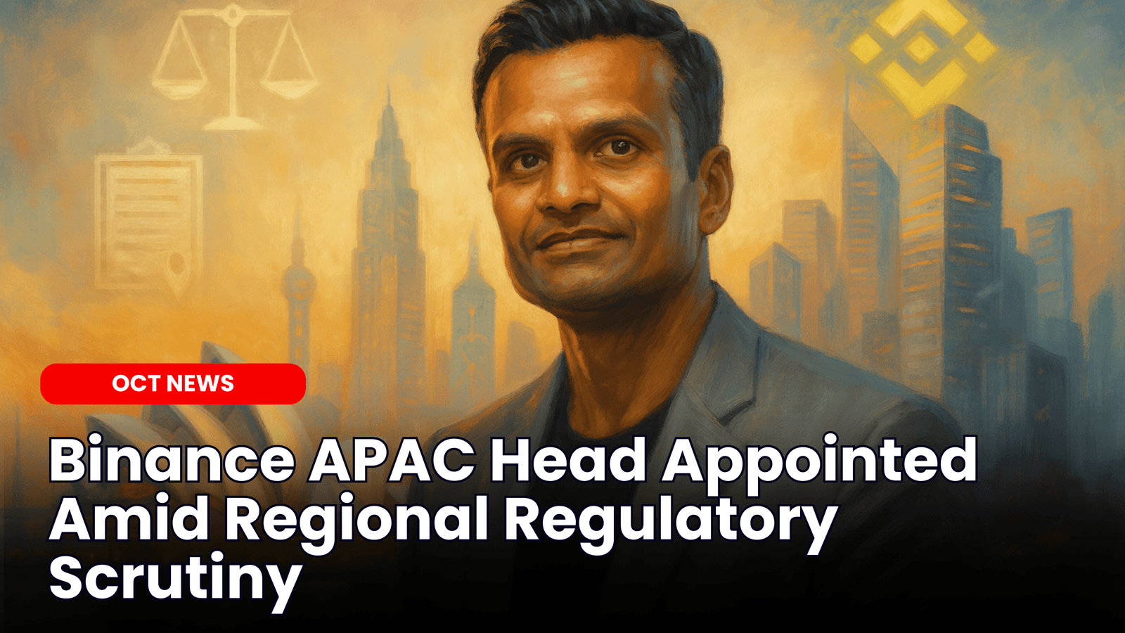 Binance APAC Head Appointed Amid Regional Regulatory Scrutiny image
