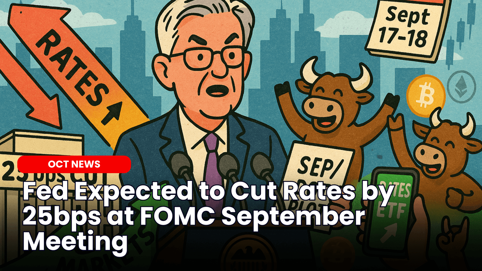 Fed Expected to Cut Rates by 25bps at FOMC September Meeting image