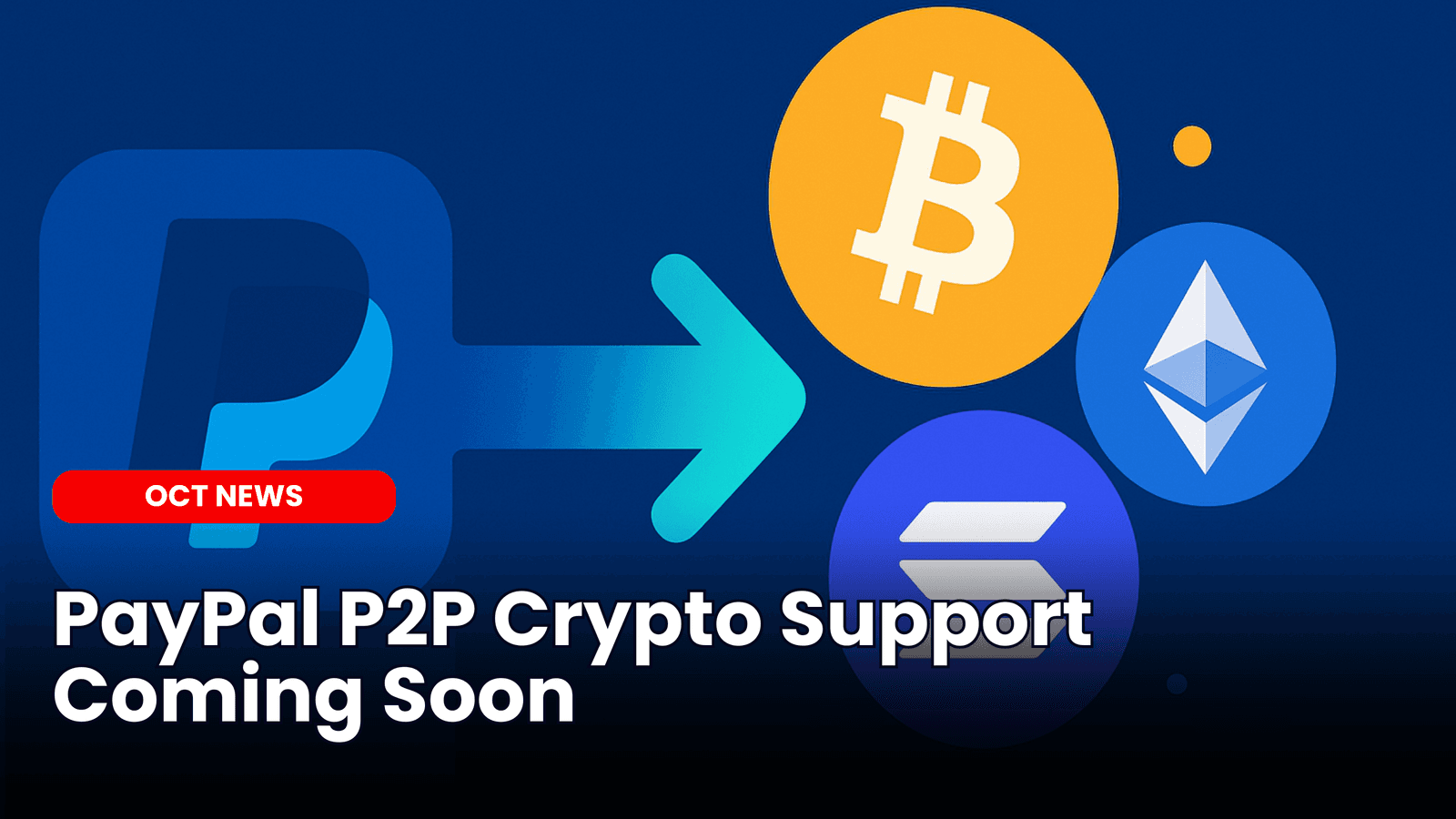 PayPal P2P Crypto Support Coming Soon