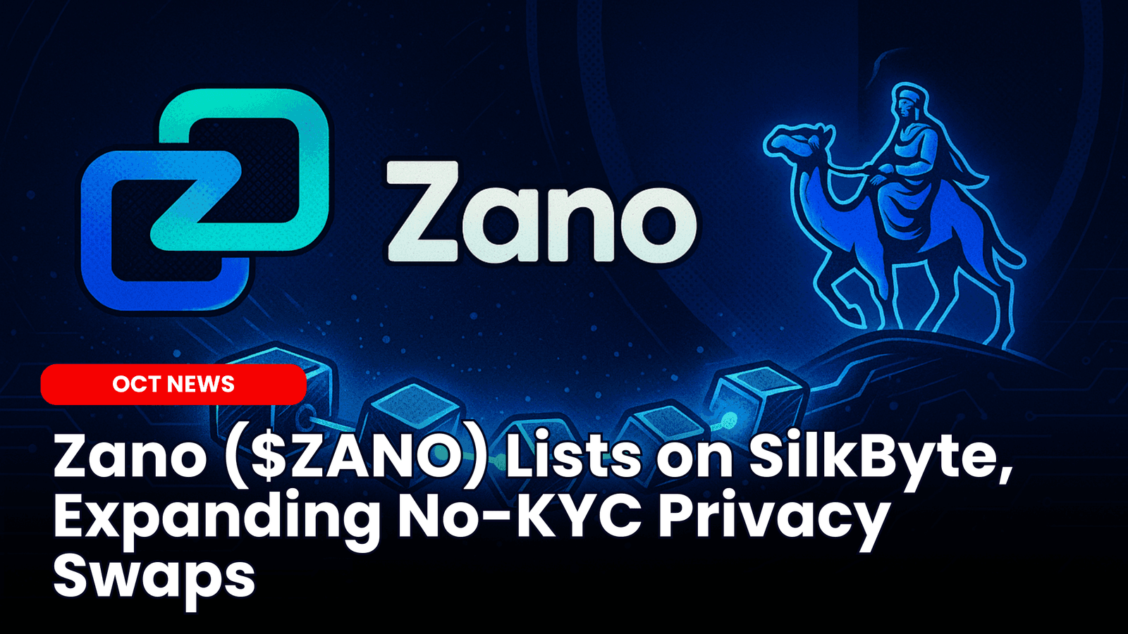 Zano ($ZANO) Lists on SilkByte, Expanding No-KYC Privacy Swaps image