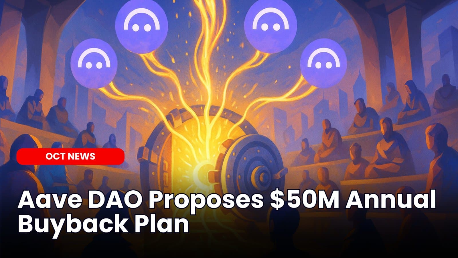 Aave DAO Proposes $50M Annual Buyback Plan