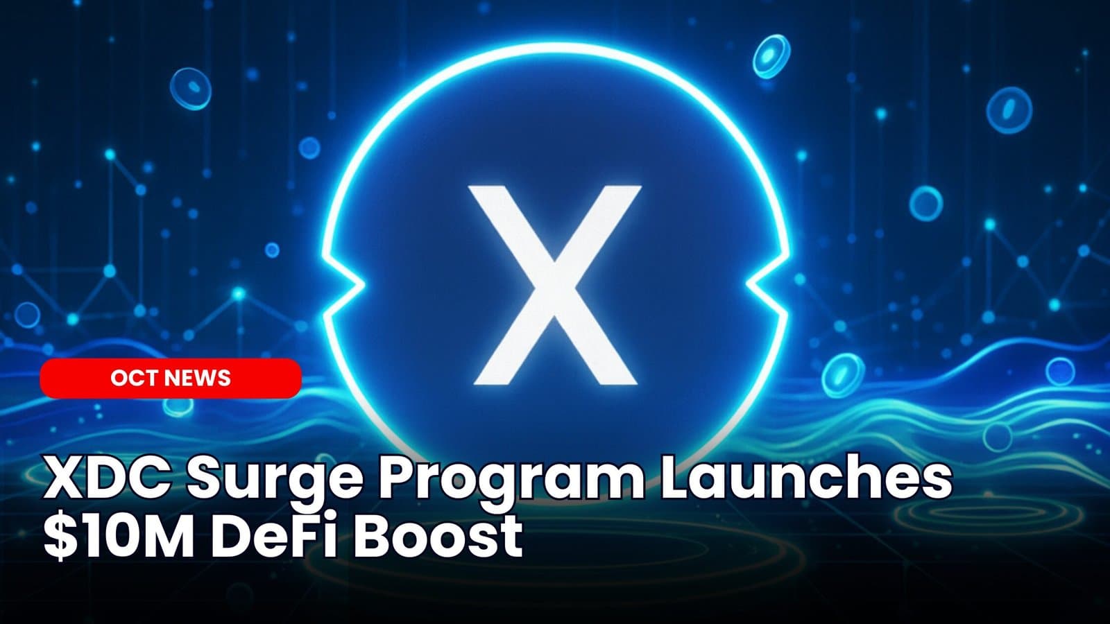 XDC Surge Program Launches $10M DeFi Boost