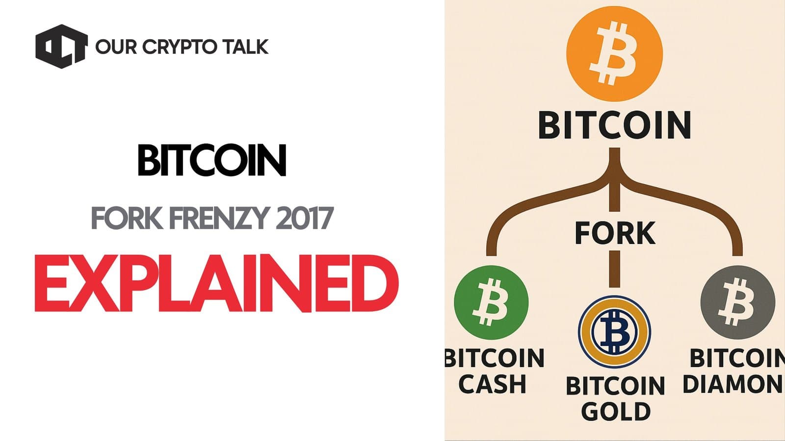 The Great Bitcoin Fork Frenzy of 2017: Explained image