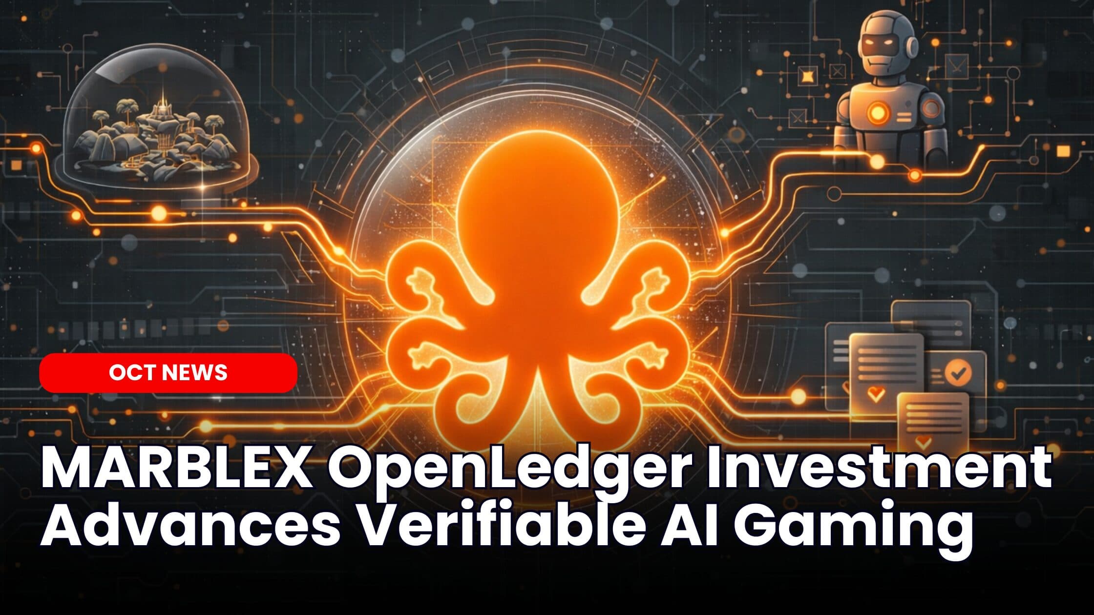 MARBLEX OpenLedger Investment Advances Verifiable AI Gaming