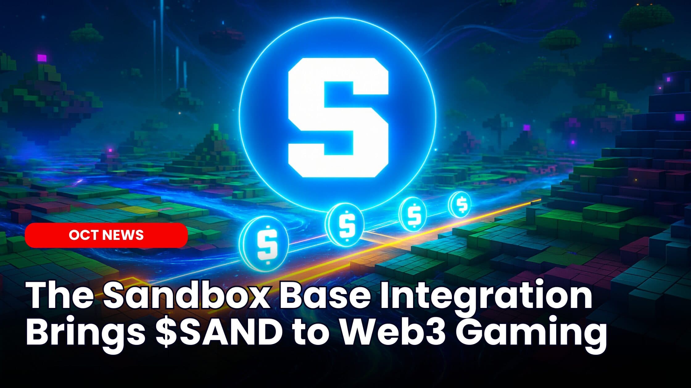 The Sandbox Base Integration Brings $SAND to Web3 Gaming image