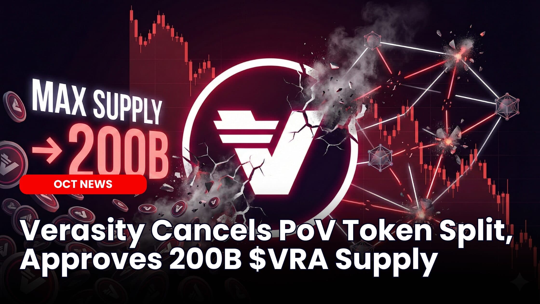 Verasity Cancels PoV Token Split, Approves 200B $VRA Supply