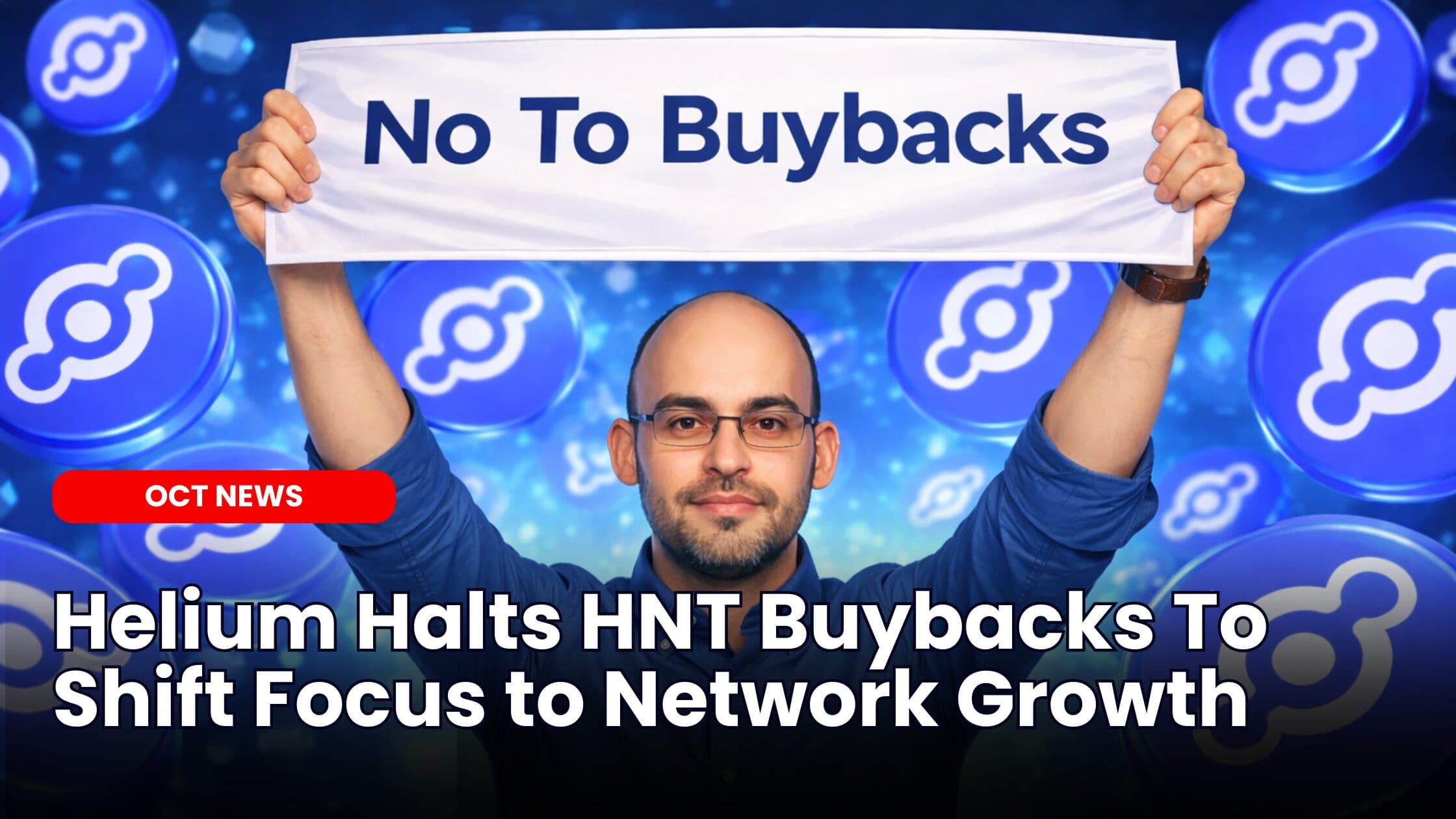 Helium Halts HNT Buybacks To Shift Focus to Network Growth